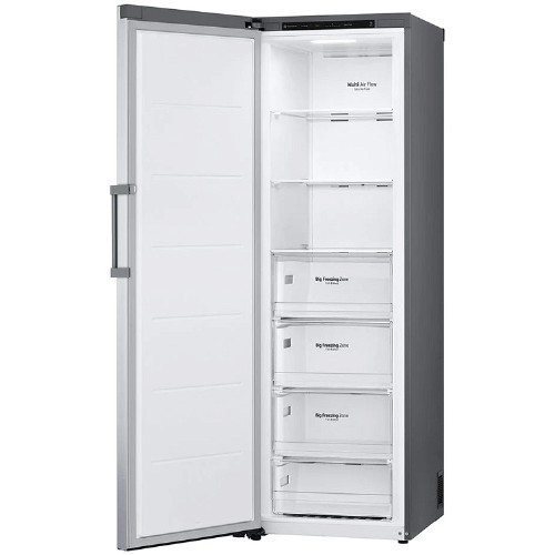 ΚΑΤΑΨΥΚΤΗΣ ΚΑΘΕΤΟΣ LG GFE41PZGSZ (185x60x70 / 324Lt / E / INOX / NF / ΟΘΟΝΗ & WIFI)